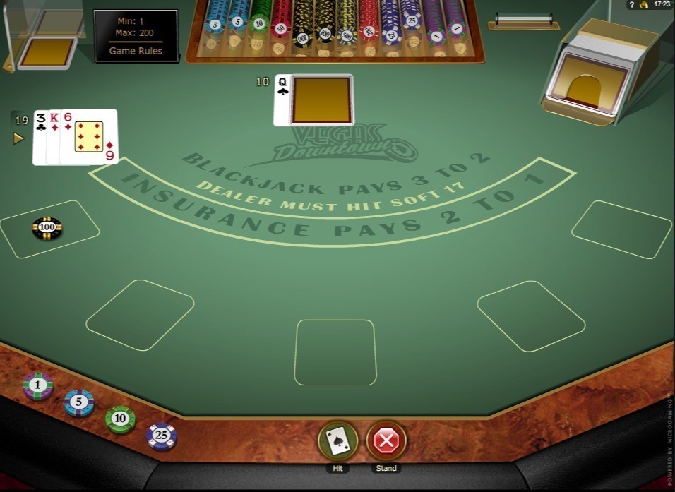 Blackjack vegas downtown