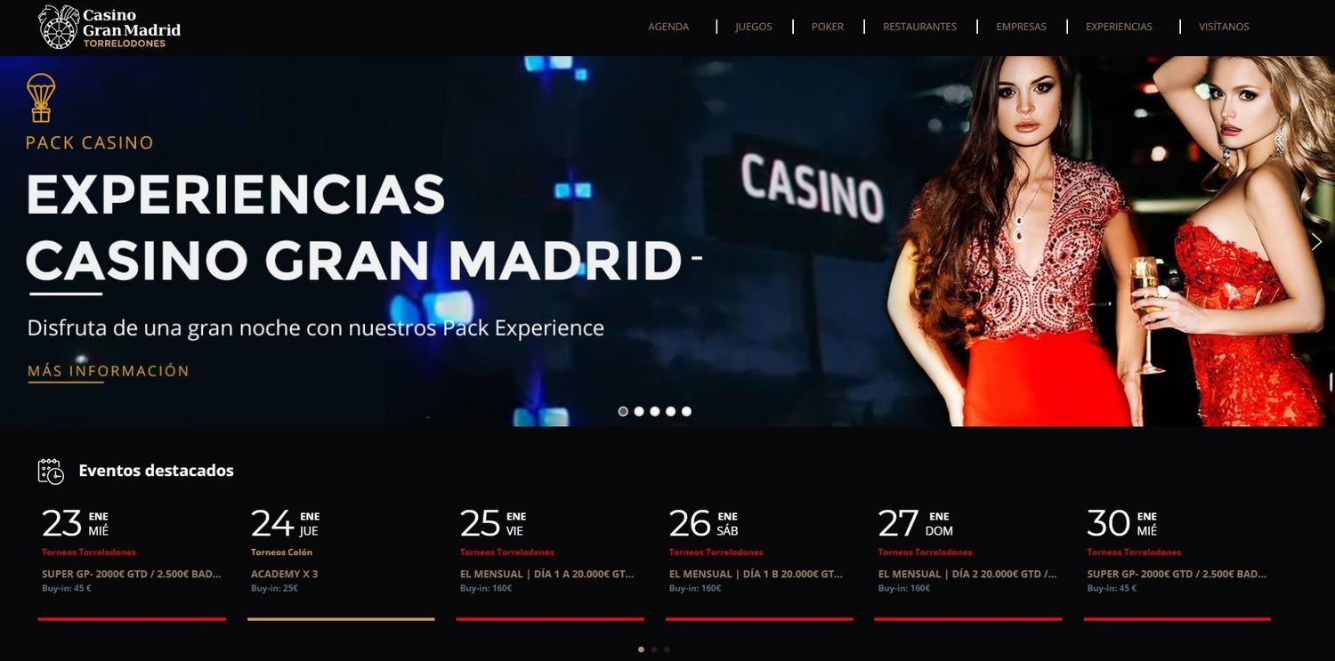 Игры Казино Gran Madrid